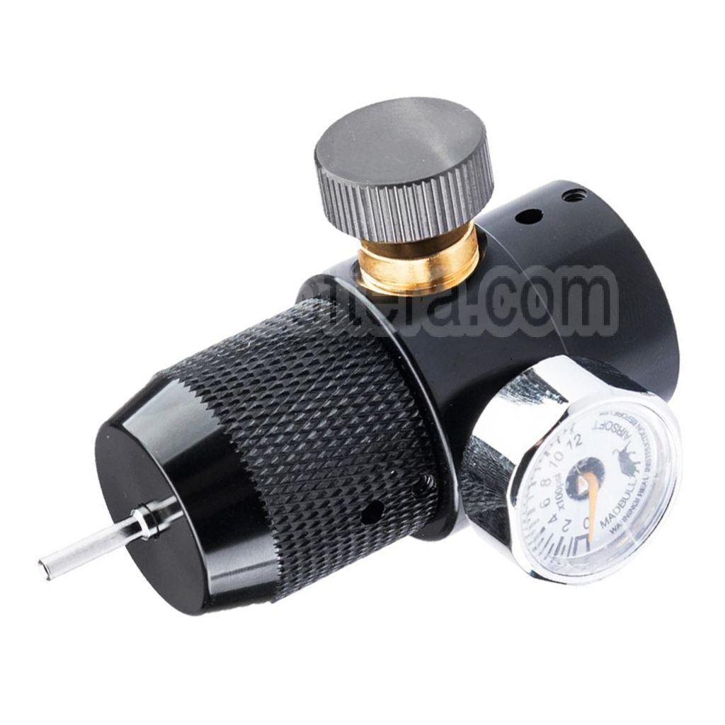 Madbull XM-Chargeur Plus Co2 Adaptateur avec Régulateur de Pression Réglable et Compteur de lecture