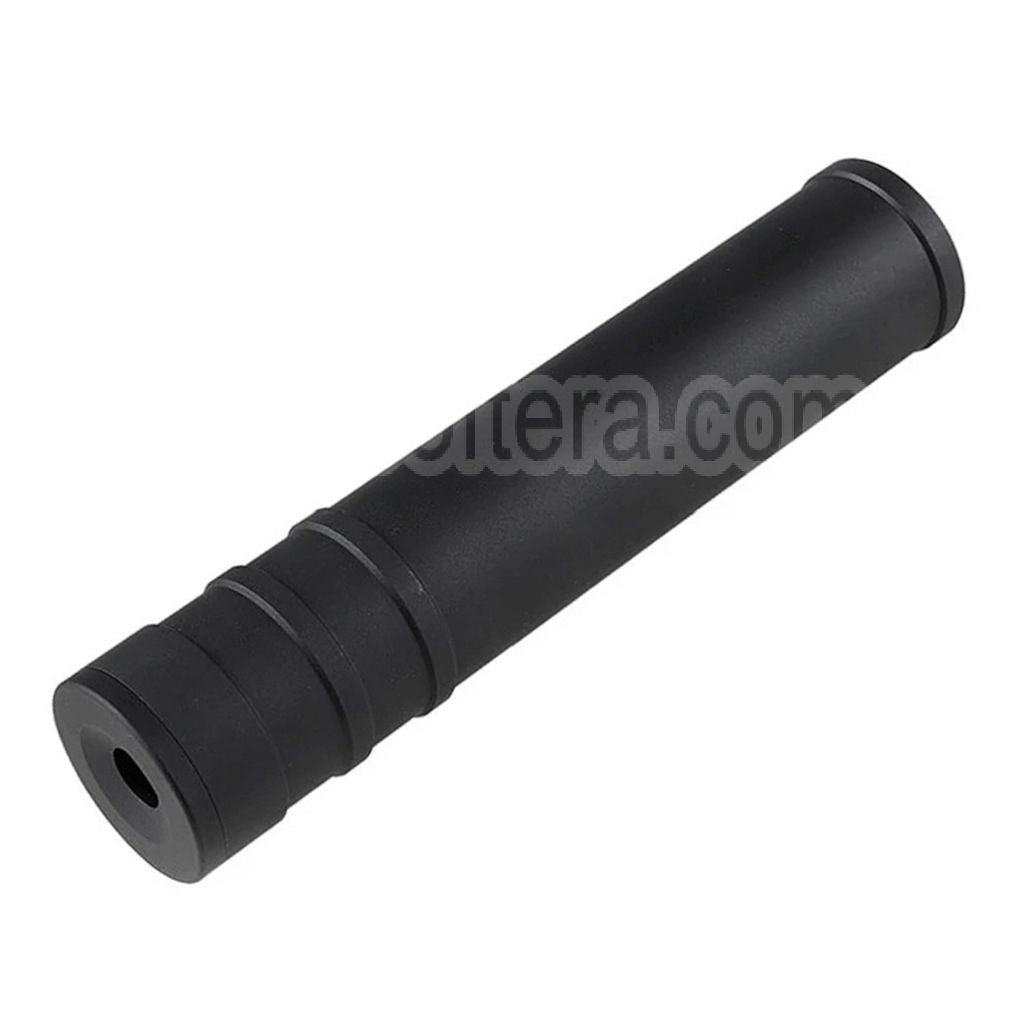 5KU 205mm Aluminium SV SAIGA Silencieux -14mm CCW sens antihoraire Fusil Airsoft Noir