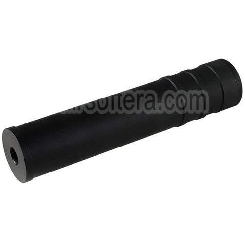 5KU 205mm Aluminium SV SAIGA Silencieux -14mm CCW sens antihoraire Fusil Airsoft Noir
