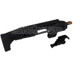 Kit de conversion de carabine pour Pistolet de Combat APS Caribe Action, adapté pour APS XTP Shark Série GBB Pistolet Airsoft