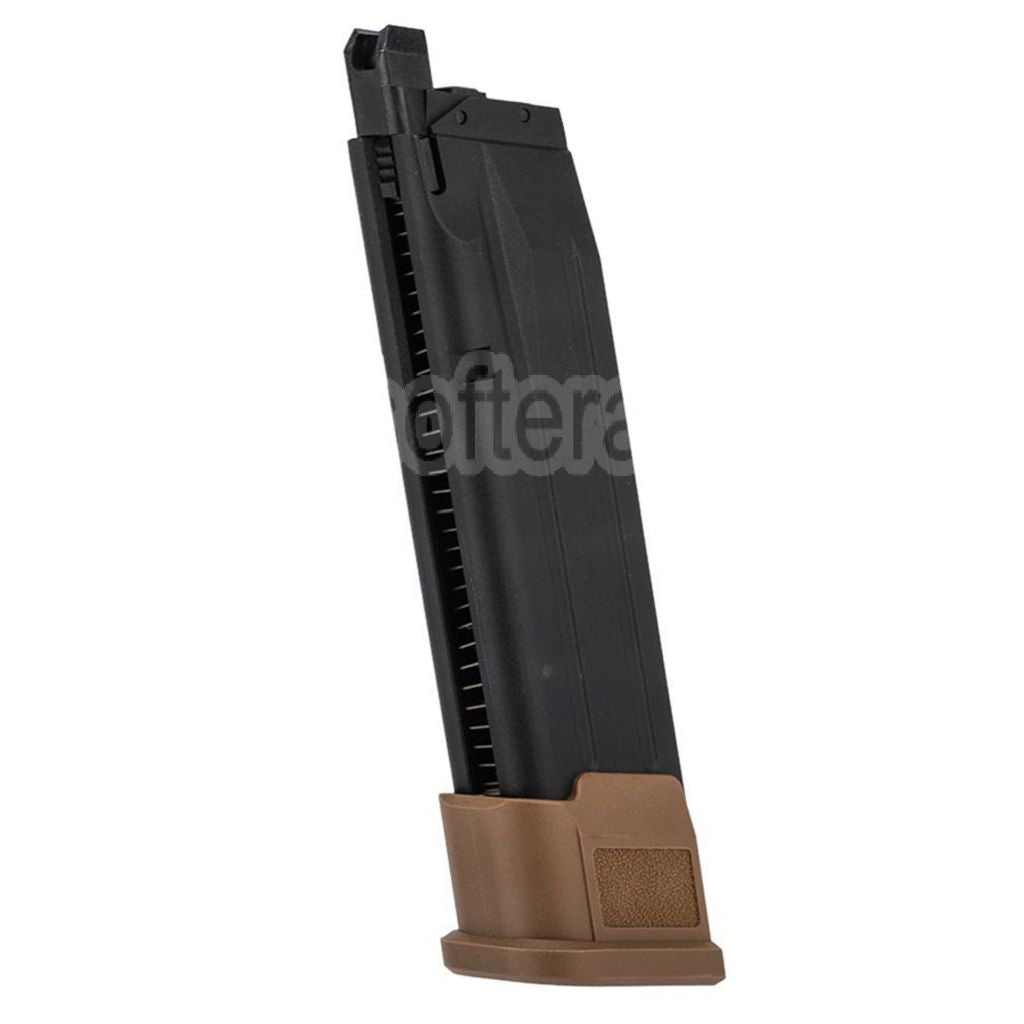 VFC 25 Billes Co2 Chargeur Convient pour SIG AIR P320 M17 Série GBB Pistolet Airsoft Tan