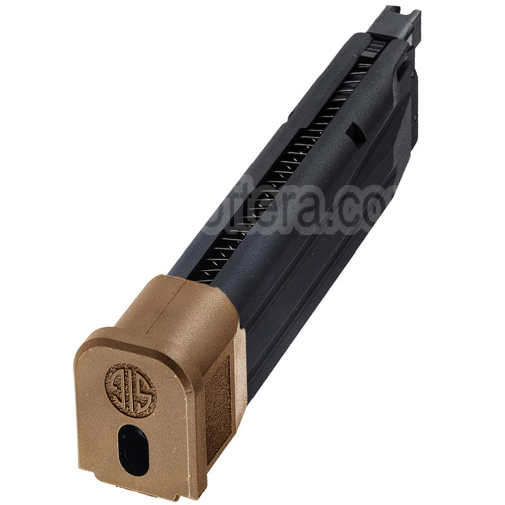 VFC 25 Billes Co2 Chargeur Convient pour SIG AIR P320 M17 Série GBB Pistolet Airsoft Tan