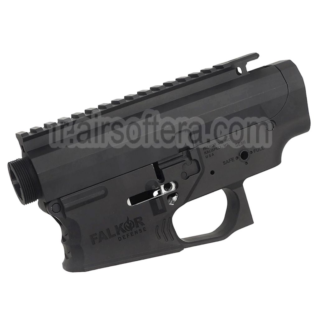 APS Falkor Defense Complète Boîtier Set Convient pour APS V2 Vitesse Boîte M4 M16 Série GBB Fusil Airsoft Noir