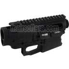 APS Falkor Defense Complète Boîtier Set Convient pour APS V2 Vitesse Boîte M4 M16 Série GBB Fusil Airsoft Noir