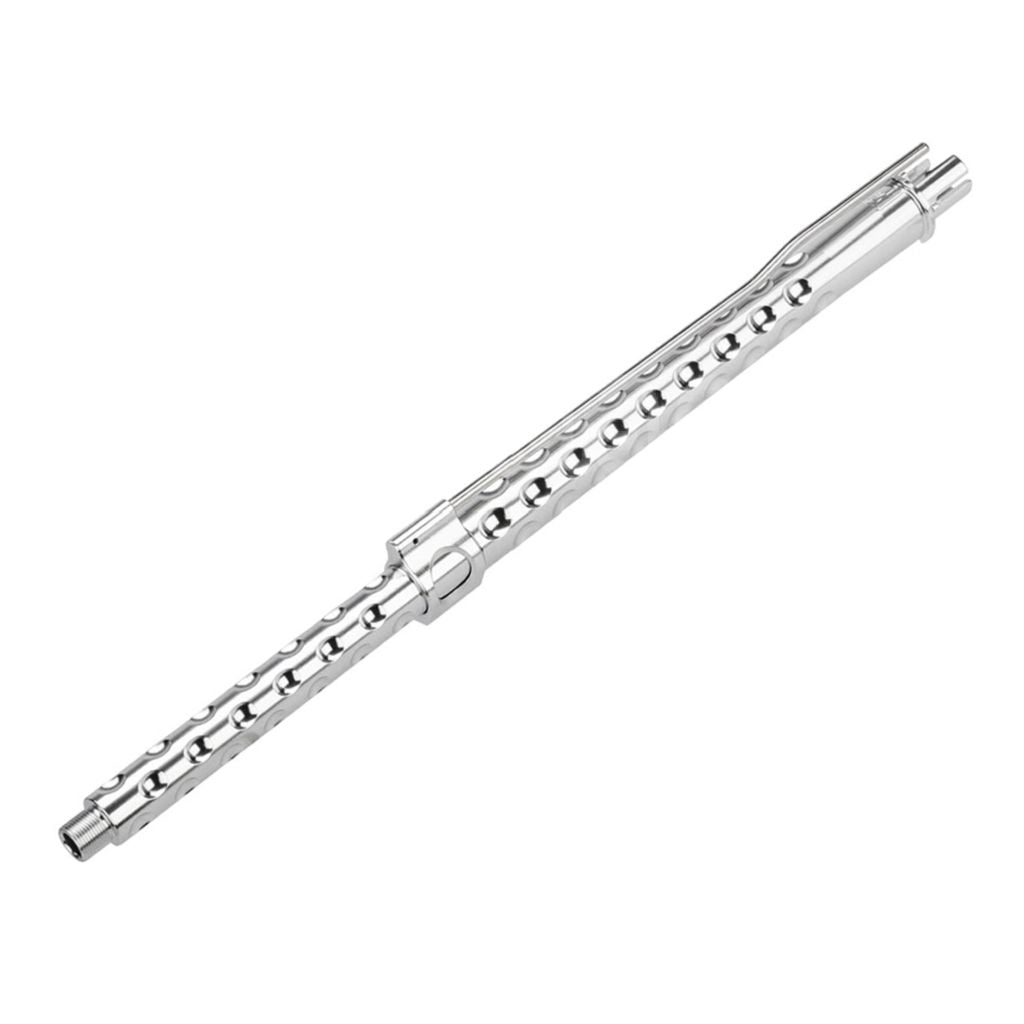 APS EMG F1 Firearms 16 Pouces CNC Aluminium Canon Extérieur -14mm CCW sens antihoraire Convient pour APS EMG F1 Firearms Falkor PER ASR Série M4 M16 AEG Fusil Airsoft