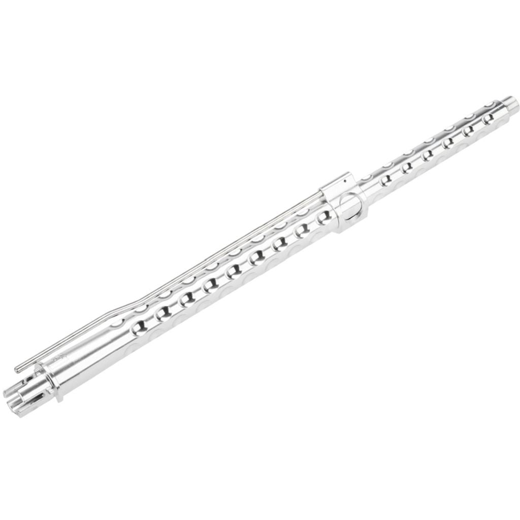 APS EMG F1 Firearms 16 Pouces CNC Aluminium Canon Extérieur -14mm CCW sens antihoraire Convient pour APS EMG F1 Firearms Falkor PER ASR Série M4 M16 AEG Fusil Airsoft