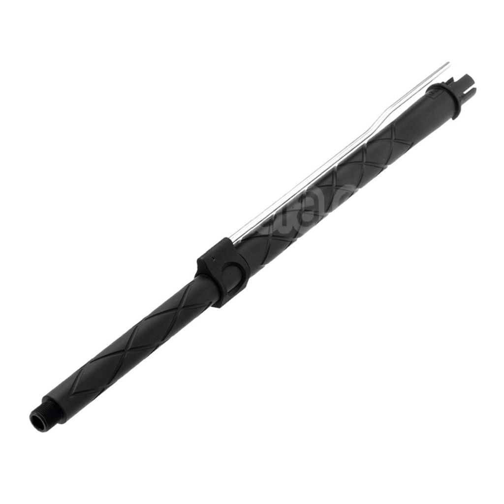 APS EMG F1 Firearms 16 Pouces CNC Aluminium Canon Extérieur -14mm CCW sens antihoraire Convient pour APS EMG F1 Firearms Falkor PER ASR Série M4 M16 AEG Fusil Airsoft