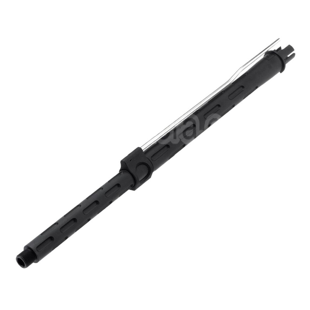 APS EMG F1 Firearms 16 Pouces CNC Aluminium Canon Extérieur -14mm CCW sens antihoraire Convient pour APS EMG F1 Firearms Falkor PER ASR Série M4 M16 AEG Fusil Airsoft