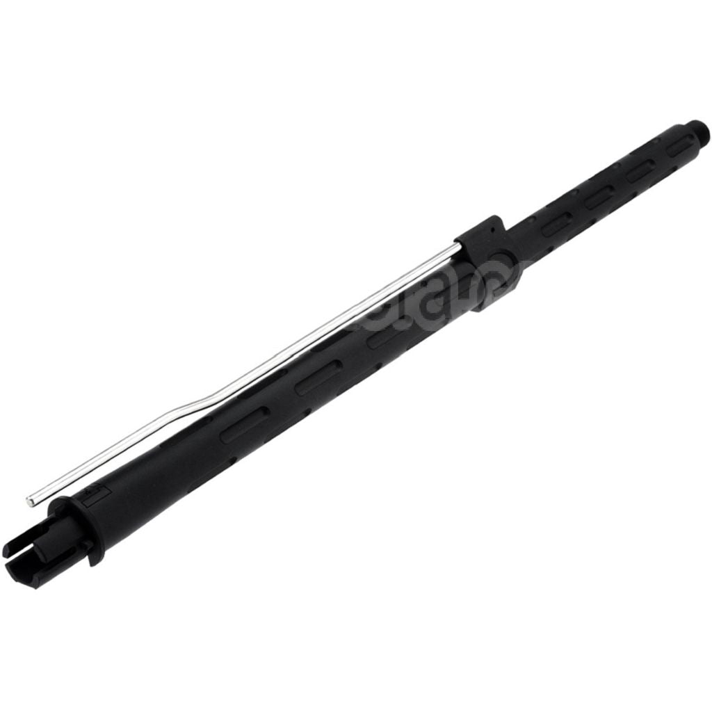 APS EMG F1 Firearms 16 Pouces CNC Aluminium Canon Extérieur -14mm CCW sens antihoraire Convient pour APS EMG F1 Firearms Falkor PER ASR Série M4 M16 AEG Fusil Airsoft