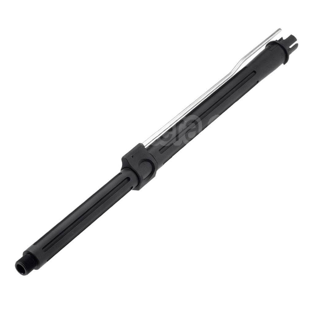 APS EMG F1 Firearms 16 Pouces CNC Aluminium Canon Extérieur -14mm CCW sens antihoraire Convient pour APS EMG F1 Firearms Falkor PER ASR Série M4 M16 AEG Fusil Airsoft