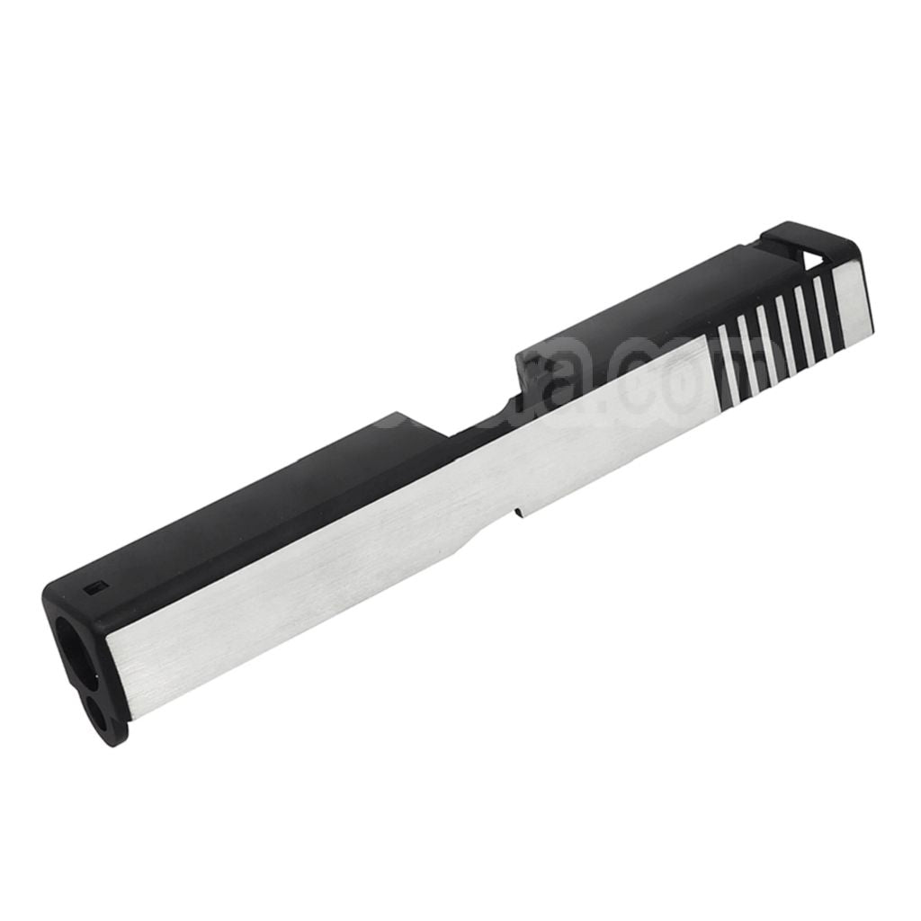 Army Armament Métal Silde Convient pour ARMY R17 G17 GBB Pistolet Airsoft Noir/Argent