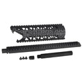 Army Armament 9 Pouces 4-Côtés Railed Raptor RAS Keymod Interface Rail de Garde-Main Convient pour Army Armament R908 AUG AEG Fusil Airsoft Noir