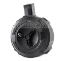 G&amp;G 1730 Billes Polymère Manual Winding Chargeur Tambour Convient pour G&amp;G PRK9 Série AEG Fusil Airsoft Noir