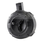 G&amp;G 1730 Billes Polymère Manual Winding Chargeur Tambour Convient pour G&amp;G PRK9 Série AEG Fusil Airsoft Noir