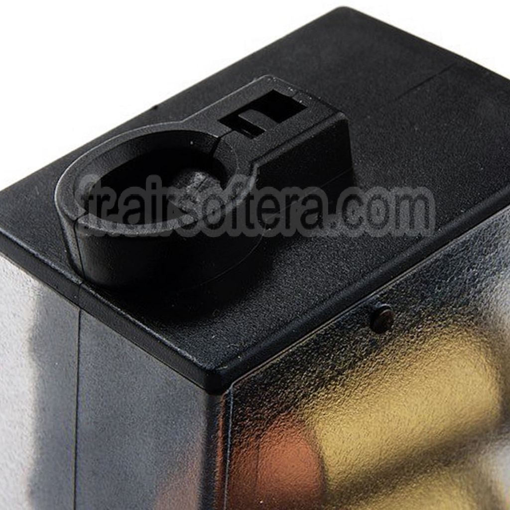 G&amp;G 110 Billes Polymère Mid-Cap Chargeur Convient pour G&amp;G PCC45 Série AEG SMG Fusil Airsoft Noir