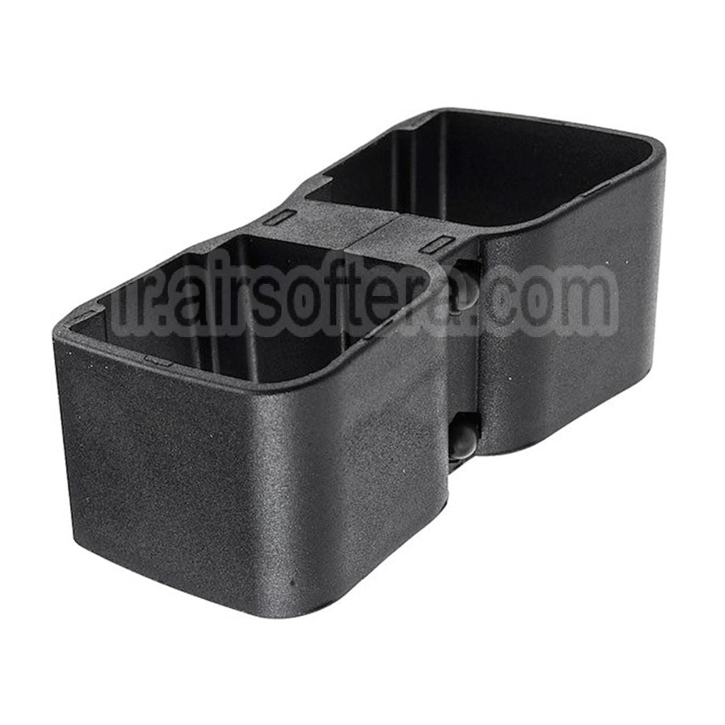 G&amp;G Polymère ARP9 FCCM Double Chargeur Coupler Noir