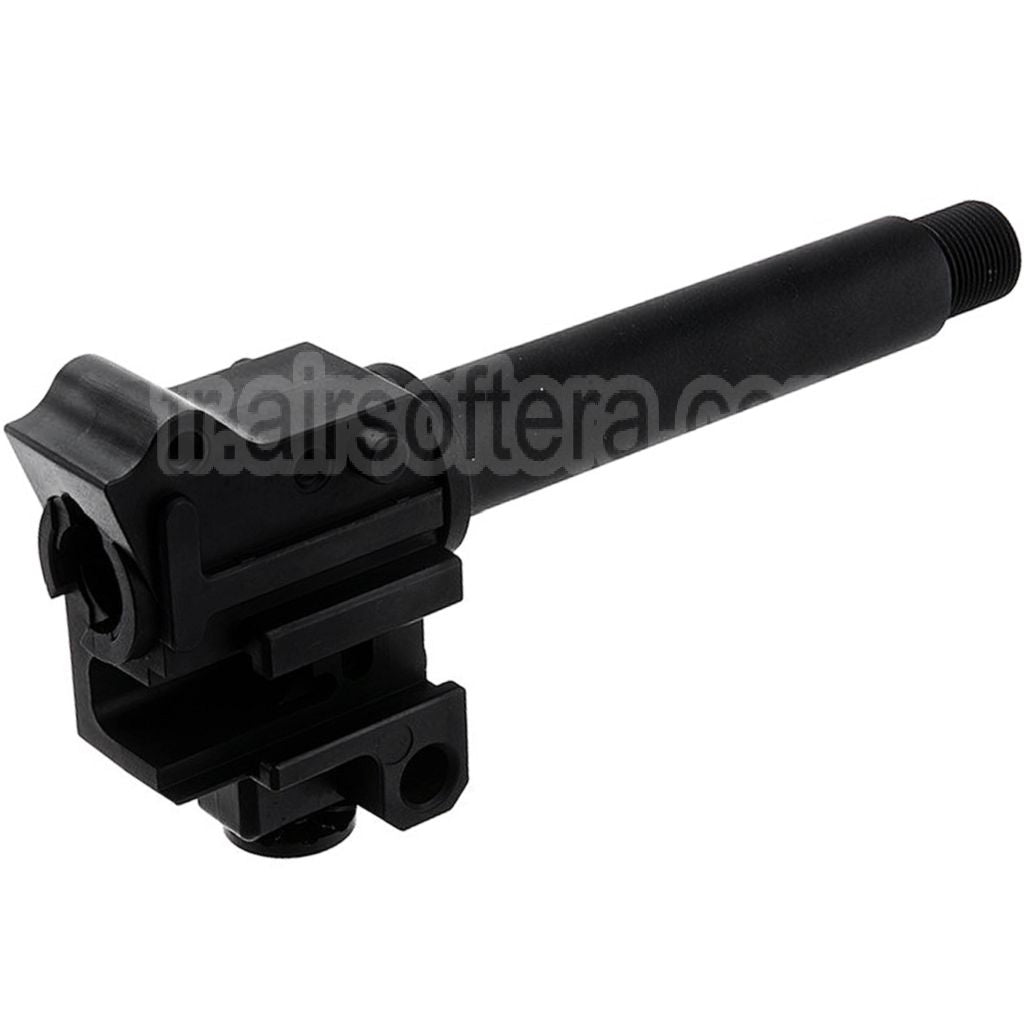 KRYTAC Canon et Trunnion Ensemble -14mm CCW sens antihoraire Convient pour Krytac Kriss Vector GBB SMG Fusil Airsoft Noir