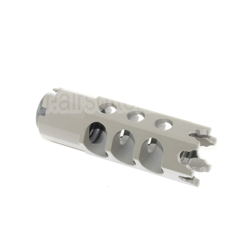 CYMA DTK-1 Style Frein de Bouche Cache-Flamme avec Adaptateur Convient pour -14mm CCW sens antihoraire Canon Fusil Airsoft