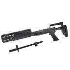 WE (WE-TECH) MK14 Mod 0 Style M14 EBR Kit de conversion adapté pour WE M14 Série GBB Fusil Airsoft