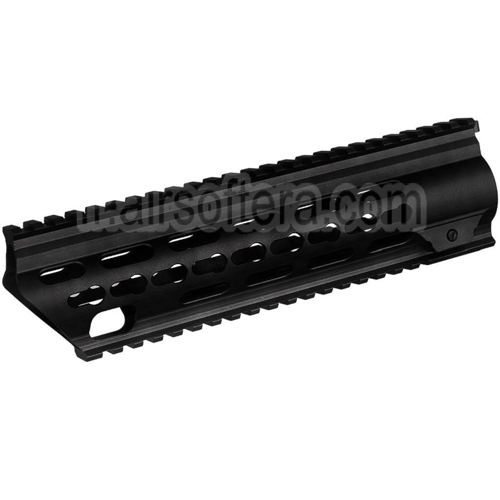 E&amp;C CNC Aluminium 416A7 G95 Style KeyMod Rail de garde-main Convient pour E&amp;C 416 Série AEG Fusils Airsoft