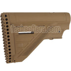 E&amp;C 416A5 Style Rétractable Crosse Convient pour HK416 M4 M16 Série AEG Fusil Airsoft