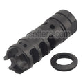 CYMA 65mm Dragon Style DGN556 Frein de Bouche Convient pour -14mm CCW sens antihoraire Canon Fusil Airsoft Noir