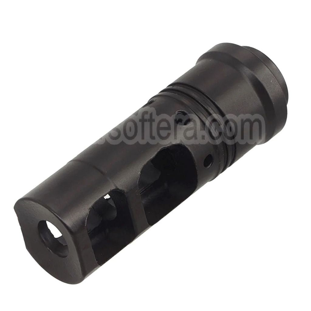 CYMA 62mm SF-556 Style Frein de Bouche Convient pour -14mm CCW sens antihoraire Canon Fusil Airsoft Noir