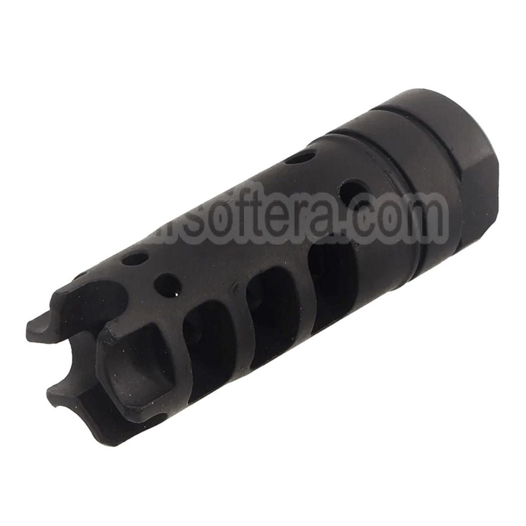 CYMA 65mm Dragon DGN556 Style Frein de Bouche Convient pour -14mm CCW sens antihoraire Canon Fusil Airsoft Noir