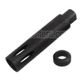 CYMA 113mm XM177 E2 Style Frein de Bouche Convient pour -14mm CCW sens antihoraire Canon Fusil Airsoft Noir