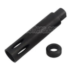 CYMA 113mm XM177 E2 Style Frein de Bouche Convient pour -14mm CCW sens antihoraire Canon Fusil Airsoft Noir