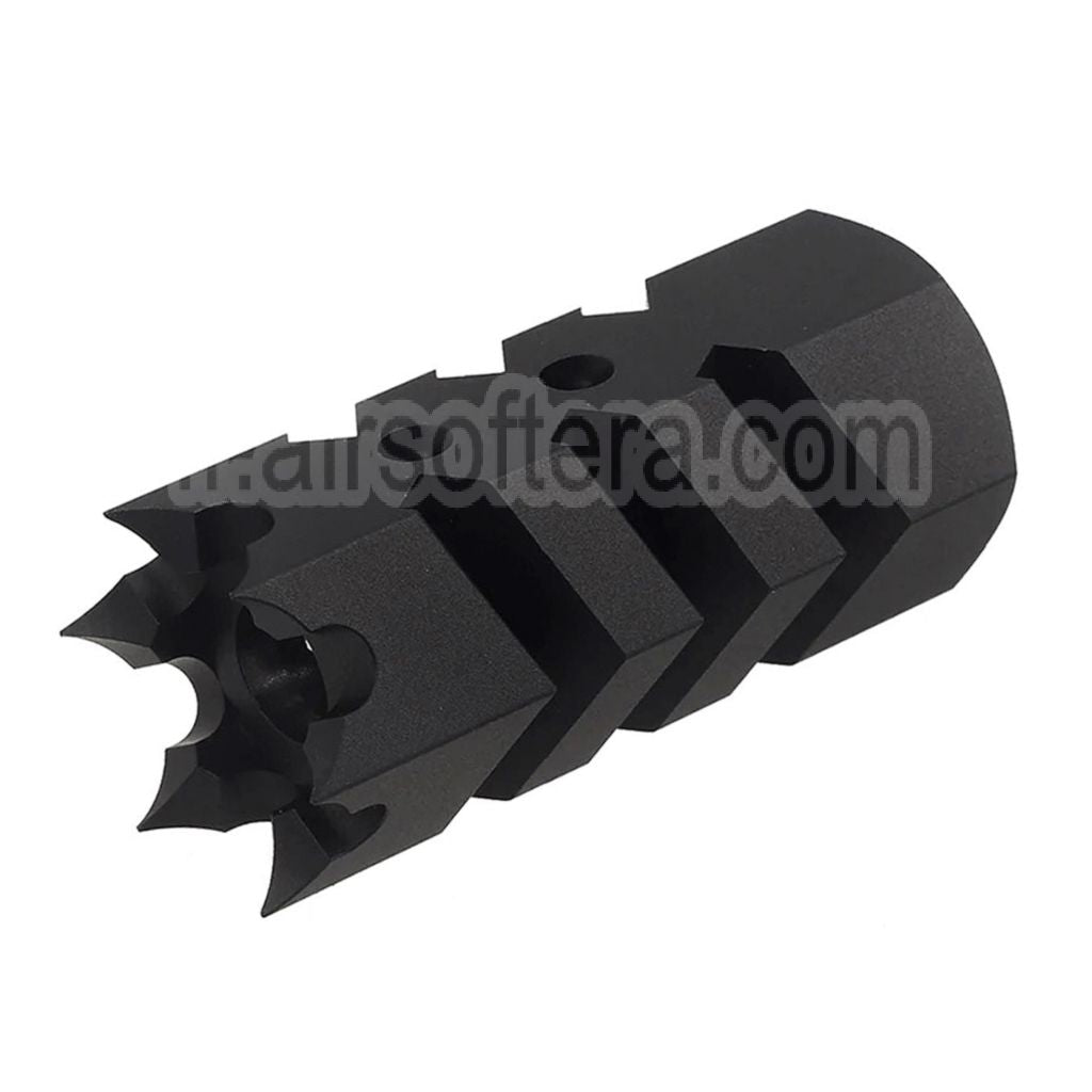 CYMA Crown Of Thorns Frein de Bouche Convient pour -14mm CCW sens antihoraire Canon Fusil Airsoft