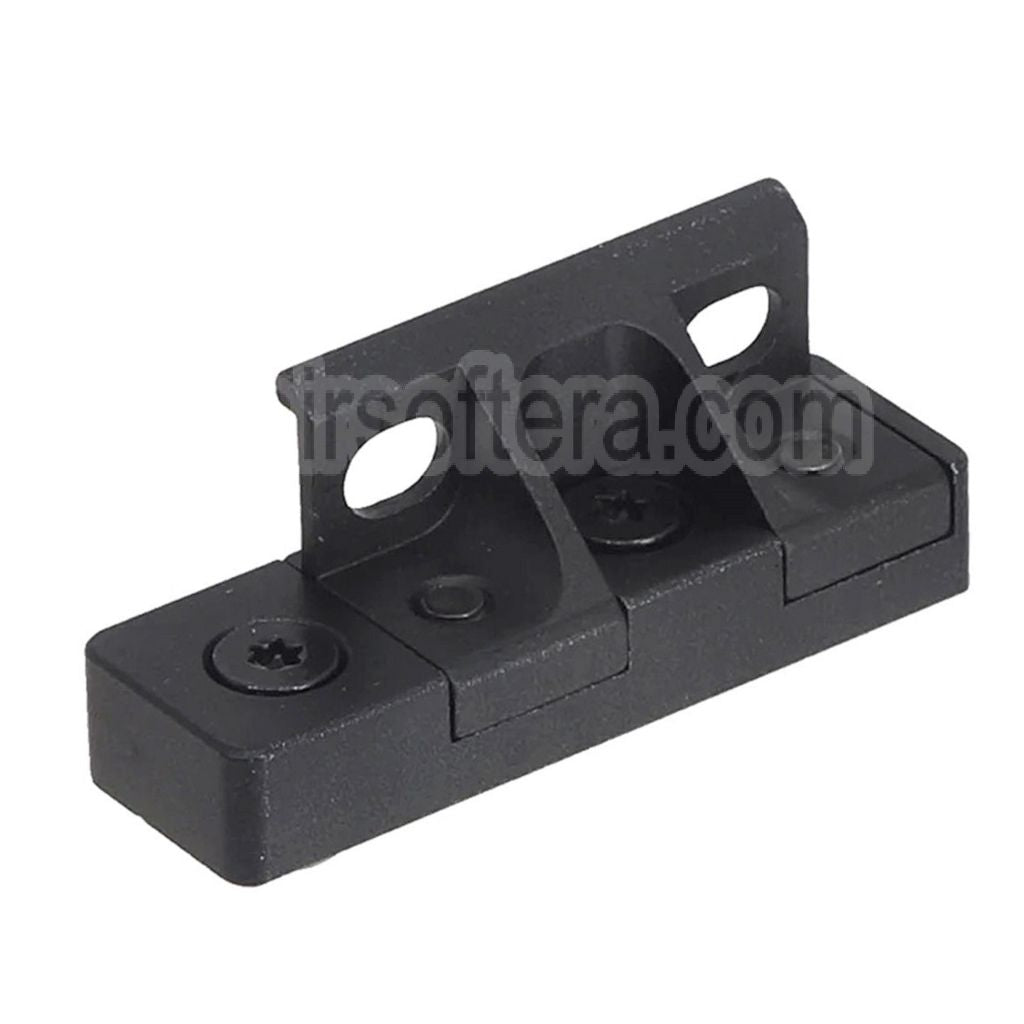 AirsoftEra Scout Lampe Montage Convient pour Keymod Rail Surefire Style M300 Scout Light Noir