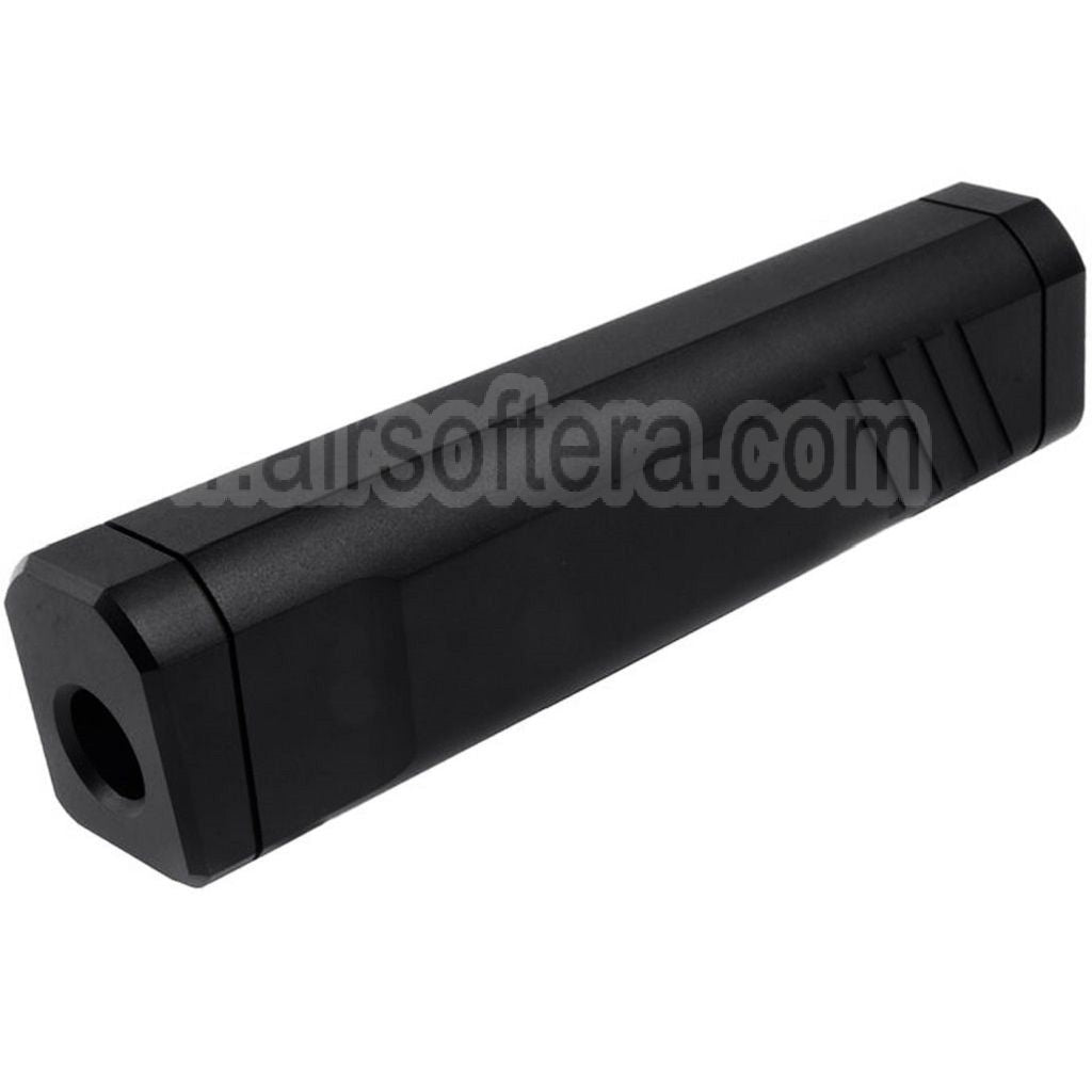 Angry Gun KSV Silencieux Gen 2 (AT2000R Traceur Version) Convient pour Krytac KRISS VECTOR AEG GBB Série Fusil Airsoft Noir