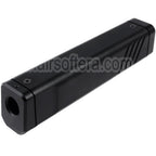 Angry Gun KSV Silencieux Gen 2 (AT2000R Traceur Version) Convient pour Krytac KRISS VECTOR AEG GBB Série Fusil Airsoft Noir