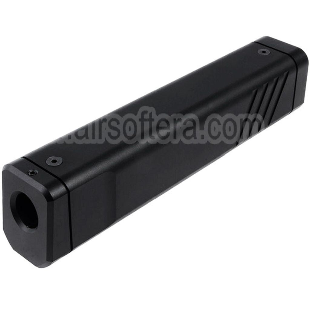 Angry Gun KSV Silencieux Gen 2 (AT2000R Traceur Version) Convient pour Krytac KRISS VECTOR AEG GBB Série Fusil Airsoft Noir