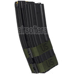 BATTLEAXE 1200 Billes Electric Dual Chargeur avec Dummy Bullet Convient pour M4 M16 Série AEG Fusil Airsoft
