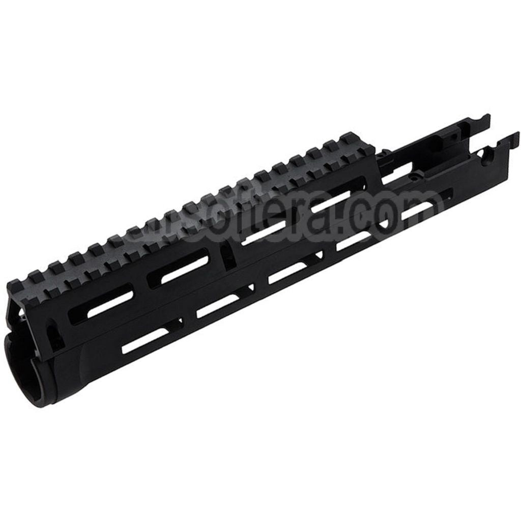 VFC 280mm CNC aluminium tactique M-LOK Rail de Garde-Main convient pour Cybergun FN FNC Série GBB Fusil Airsoft Noir