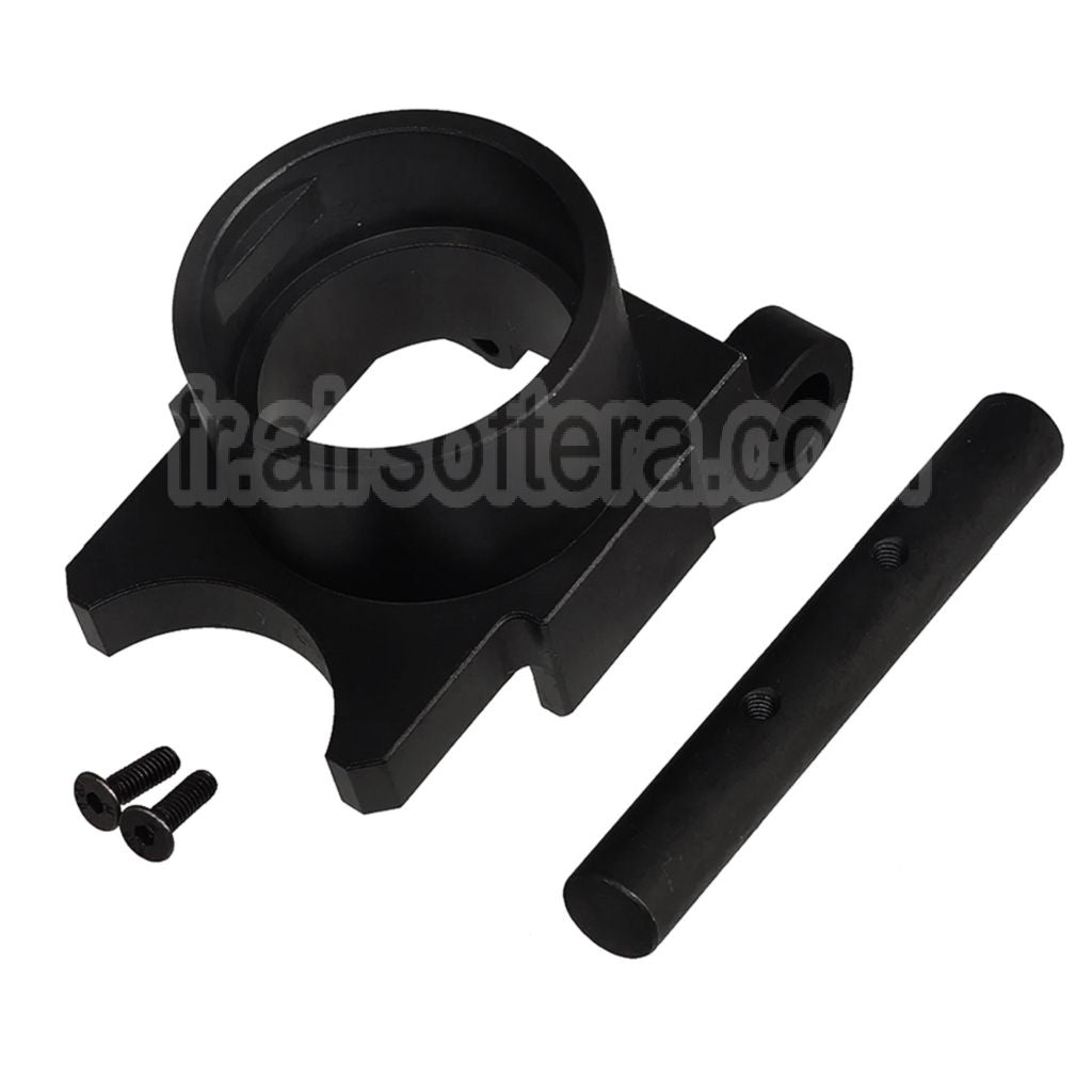 Adaptateur BBT CNC Acier Bipied Convient pour VFC M249 Série GBB Machine Gun Airsoft