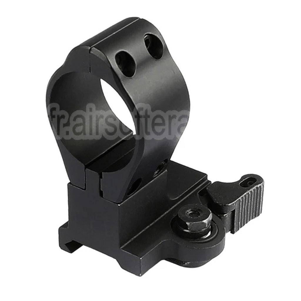 CYMA 30mm QD Single Ring Lunette Montage Convient pour Aimpoint M2 Visée à Point Noir