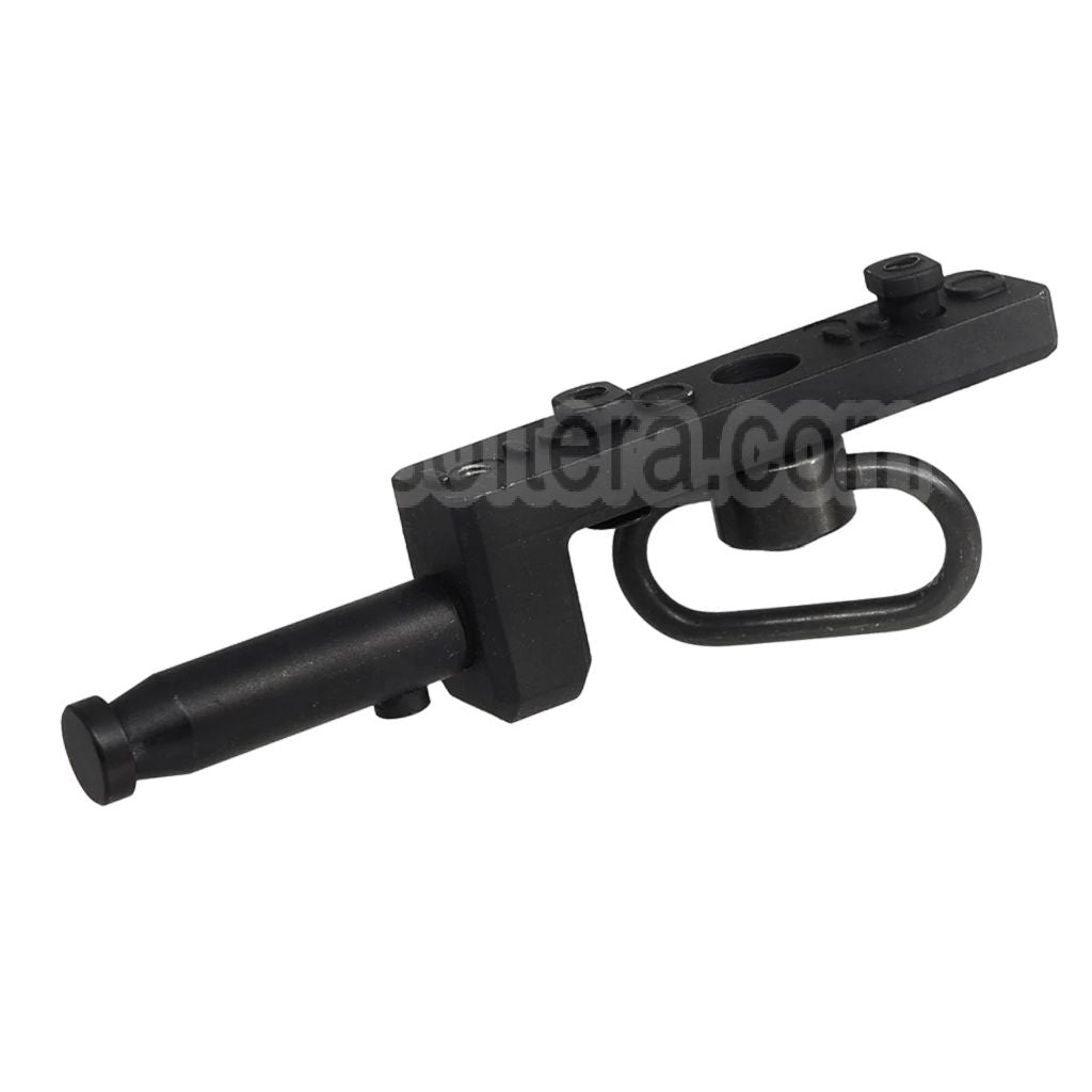 Golden Eagle M-LOK Bipied Adaptateur avec QD Sangle Pivot Convient pour Versa Pod style Bipied Airsoft