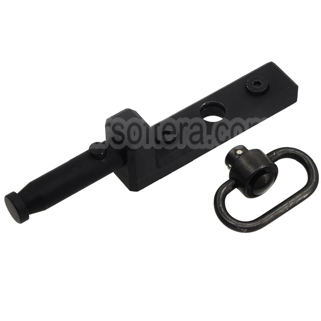 Golden Eagle M-LOK Bipied Adaptateur avec QD Sangle Pivot Convient pour Versa Pod style Bipied Airsoft