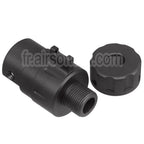 5KU CNC Aluminium Intégré Fibre Optique Guidon Silencieux Adaptateur Kit -14mm CCW sens antihoraire Fileté Convient pour Action Army AAP01 GBB Pistolet Airsoft