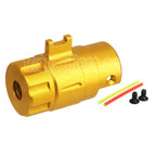 5KU CNC Aluminium Intégré Fibre Optique Guidon Silencieux Adaptateur Kit -14mm CCW sens antihoraire Fileté Convient pour Action Army AAP01 GBB Pistolet Airsoft