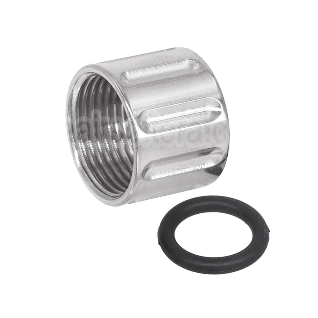 5KU Vertical Moleté Canon Filetage Couvre-filet Convient pour -14mm CCW sens antihoraire Canon Extérieur Pistolet Airsoft