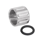 5KU Vertical Moleté Canon Filetage Couvre-filet Convient pour -14mm CCW sens antihoraire Canon Extérieur Pistolet Airsoft
