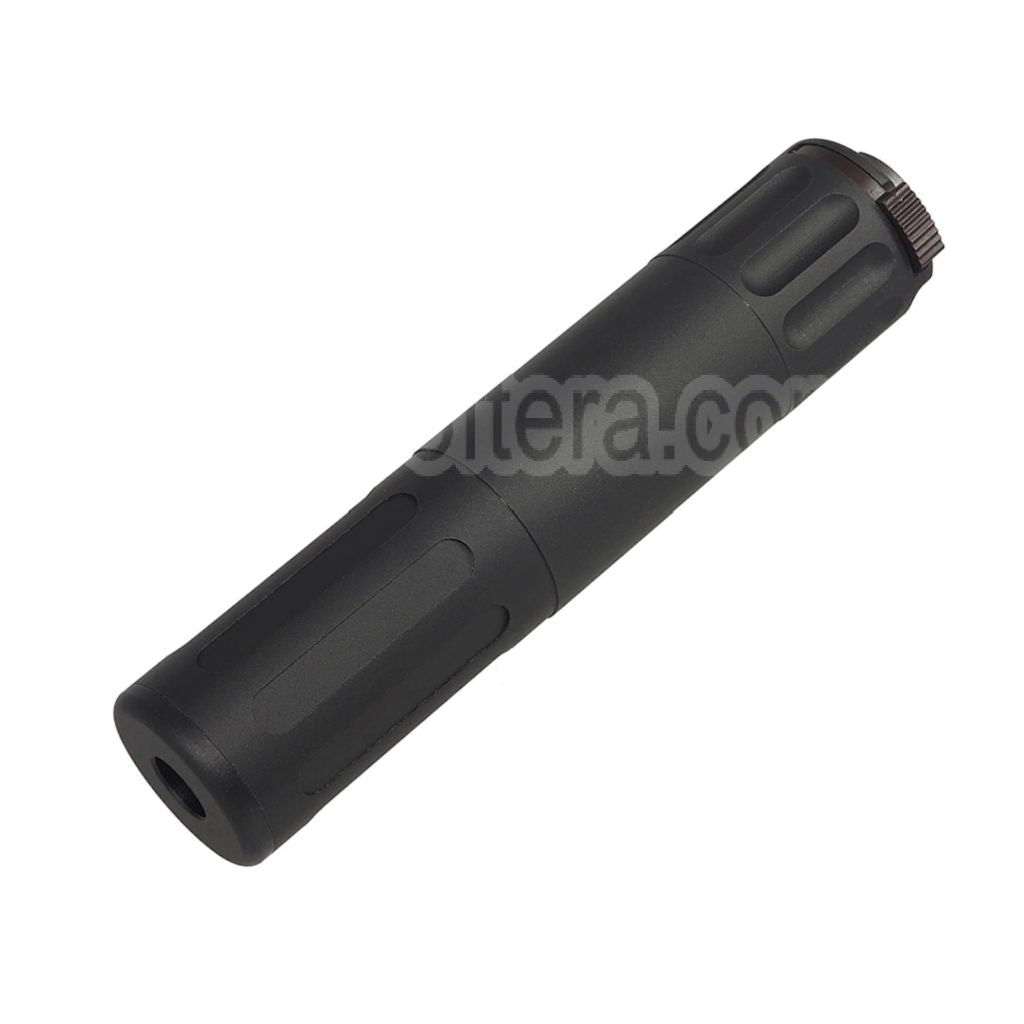 5KU 170mm AAC SR5 Style QD Silencieux avec 3-Broches Frein de Bouche Convient pour -14mm CCW sens antihoraire Canon Fusil Airsoft