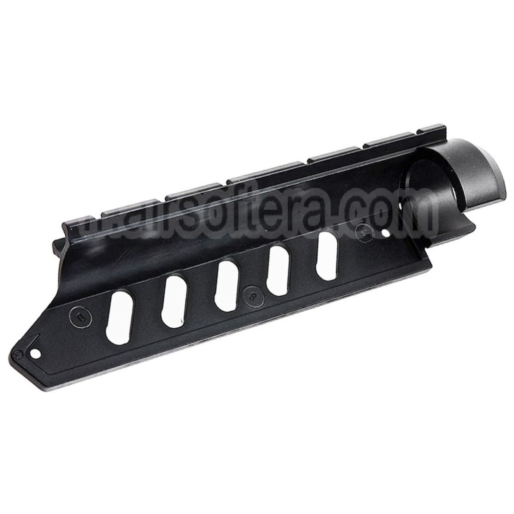 KTW 20mm Weaver Rail Lunette Montage Base Convient pour KTW Ithaca M37 Spring Action Shotgun Airsoft Noir