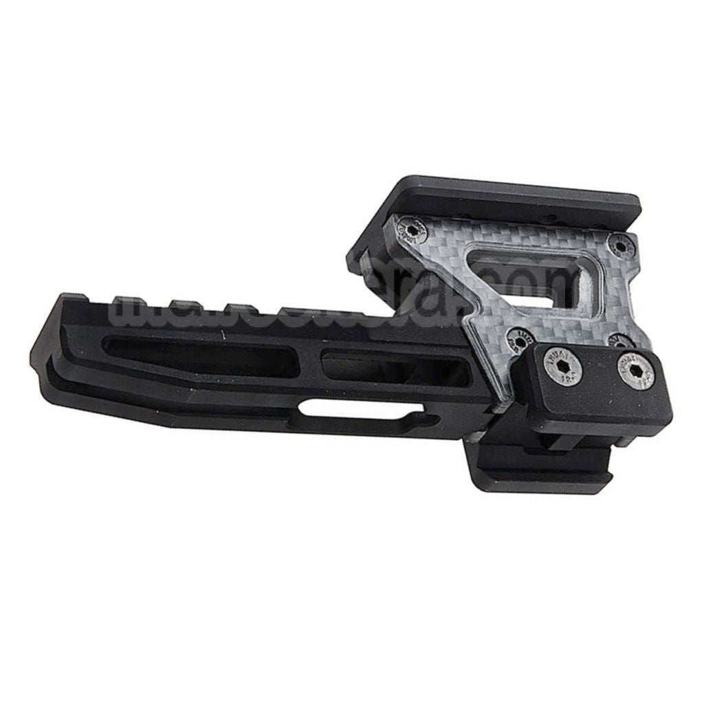 Revanchist Airsoft 2.26 pouces Modular Optics Montage V2 Convient pour Amphibious RMR Docter Red Dot Viseur Montage et Laser Devices Riser Noir