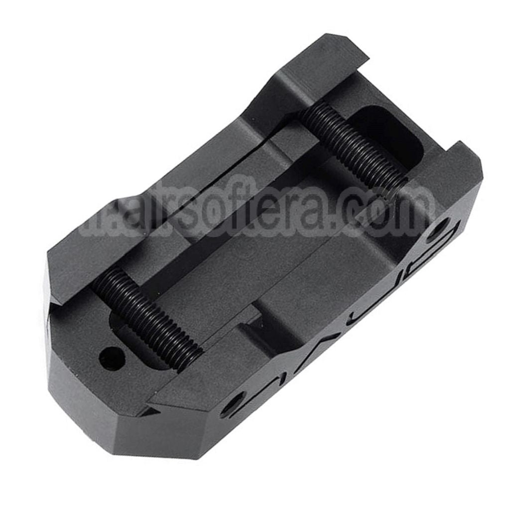 Support RGW ANVL RMR en aluminium avec viseurs mécaniques avant et arrière intégrés. Compatible avec rail Picatinny RMR 20 mm.