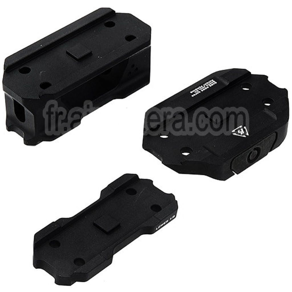 Strike Industries 3pièces Low Profile Riser Montage Convient pour T1 Viseur à Point Rouge